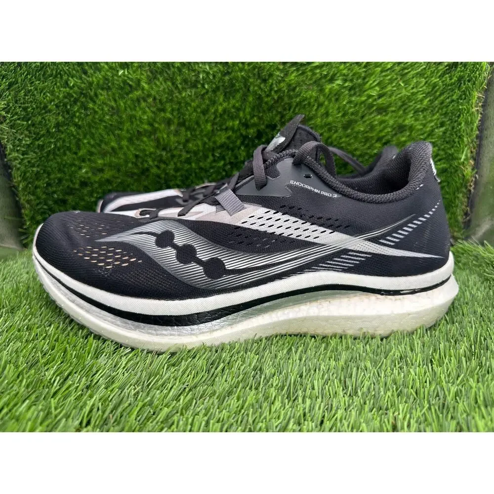 Saucony Endorphin Pro 2 S20687-10 Athletic Sneaker Men's 11 Black Mesh Sports